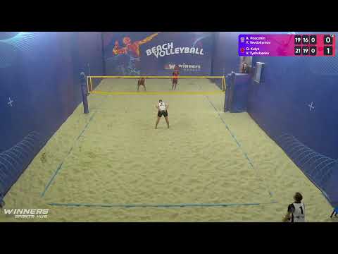 11:40 A. Pasazhin / Y. Yevdokymov - O. Kulyk / V. Tyshchenko 12.01.2023 | Winners Beach Volleyball