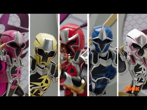 Power Rangers Super Ninja Steel - Game Plan - Megazord Fight | Episode 5 | Power Rangers Official