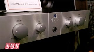 Video thumbnail for Munro Sonic Egg 150 - AES 2014 by Sound On Sound magazine