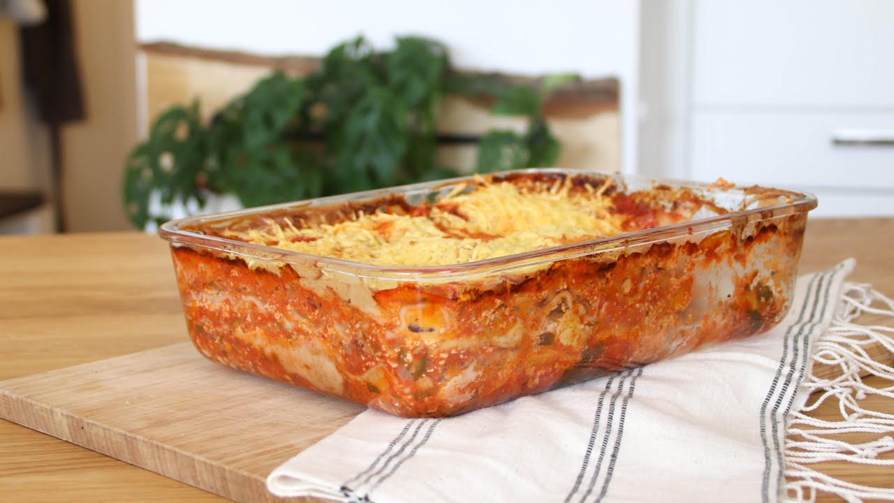 Vegetarische Lasagne mit Tofu - Einfache Rezepte