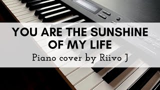 Stevie Wonder - You are The Sunshine of My Life (Piano Cover)