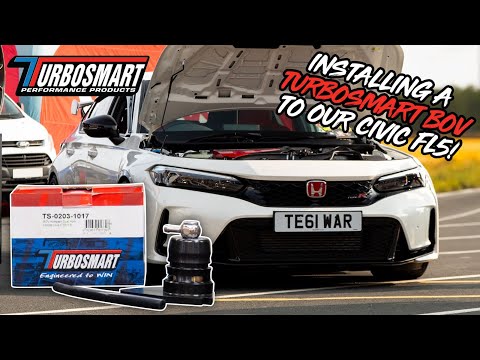Installing a Turbosmart Kompact Blow Off Valve (BOV) on our Civic Type R FL5!