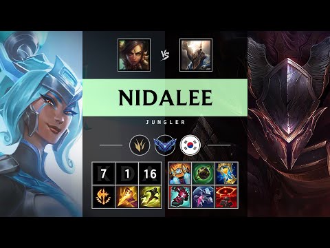 Nidalee Jungle vs Pantheon - KR Diamond Patch 25.17