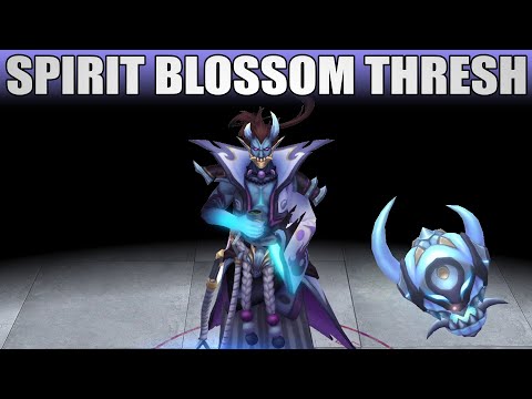 Spirit Blossom Thresh Dusk Chroma - League Of Legends