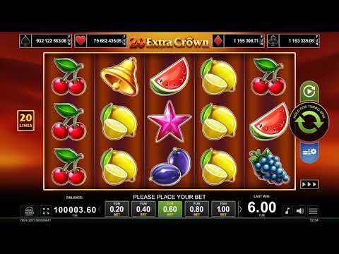 20 Extra Crown – Video Gameplay