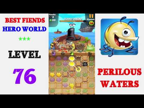 Best Fiends Hero Level 76 - Walkthrough