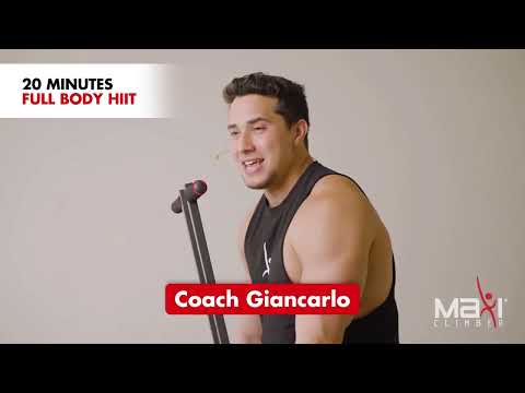 MaxiClimber Workout | Full-Body HIIT | 20 min | Coach GC