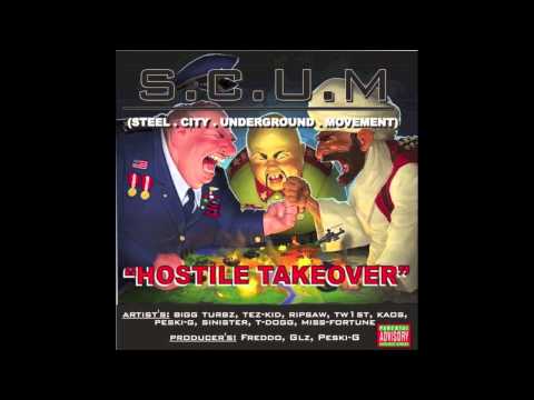 S.C.U.M - Scum Fam- Hostile Takeover MIxtape