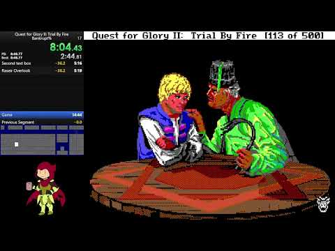 Quest For Glory 2: Trial By Fire, Bankrupt% in 14:09 by davidtki