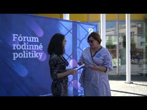 FRP 2022 Zlín - Anna Verešová, generální ředitelka Ministerstvo práce, sociálnych vecí a rodiny SR