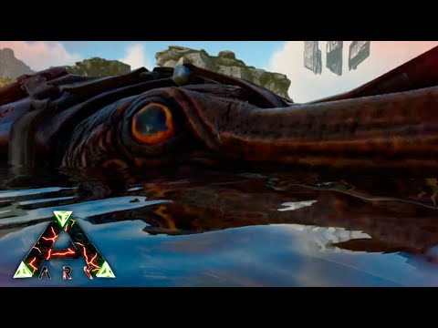 ARK RAGNAROK #24 - Como Domar Tusoteuthis [Gameplay em PT-BR]