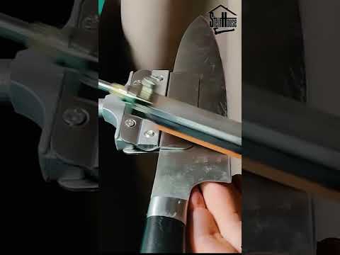 Заточка ножа на точилке Ruixin Pro RX-008