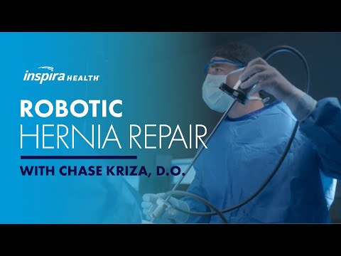 SURGERY: Performing a Robotic Hernia Repair in the OR