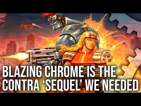 Blazing Chrome is the Contra 'Sequel' We Needed: DF Retro x Modern Analysis!