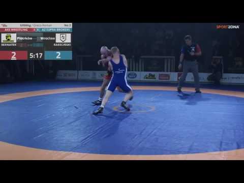 KLZ: Mateusz BERNATEK (AKS Wrestling) - Dawid KARECIŃSKI (AZ Supra Brokers) - GR66 (część 2)