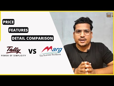 Tally vs Marg ERP Software Comparison | Review, Feature, Price, Business Trade, and More in Hindi