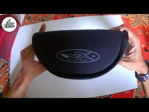 Wiley X PT-1S Changeable Sunglasses - Smoke Lens / Matte Black Frame | Unboxing