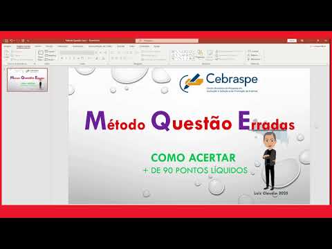 Questões Erradas - Método 90+ CEBRASPE: Como Acertar + de 90 Pontos Líquidos na Prova da CEBRASPE