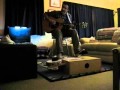 'Baby, Please Don't Go', with DIY foot drum ...