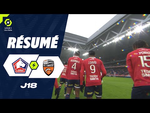 Resumen de Lille vs Lorient Matchday 18
