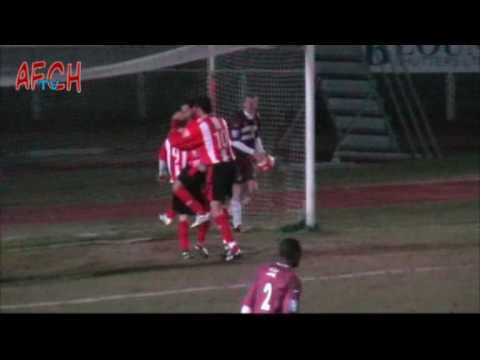 AFC Hornchurch 4 Chelmsford City 3 (9th Mar 10) Essex Senior Cup - First Flack goal