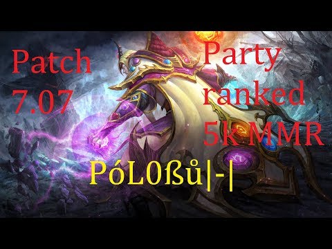 Dota 2 | Patch 7.07!!! | 5k MMR Party Ranked | PóL0ßů|-| (Polo) plays Invoker | 3rd November