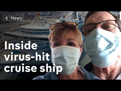 大公主號內部。從受冠狀病毒侵襲的郵輪到隔離區。 (Inside the Grand Princess: From coronavirus-hit cruise to quarantine zone)