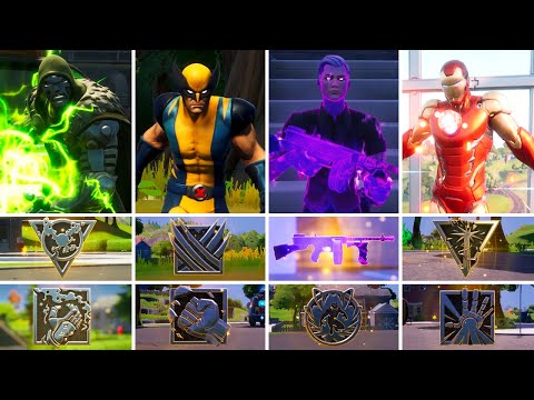 All Bosses, Mythic Weapons & Vault Locations Guide - Fortnite Chapter 2 Season 4 (v14.40)