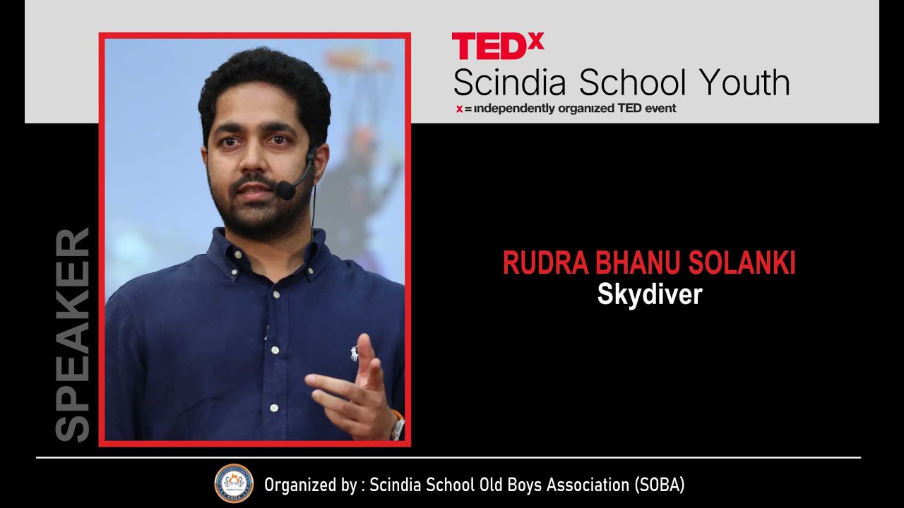 Falling into Purpose | Rudra Bhanu Solanki | TEDxScindia School Youth