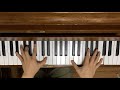 C minor blues solo piano improvisation