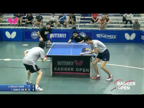 2016 Butterfly Badger Open - Open Doubles Finals