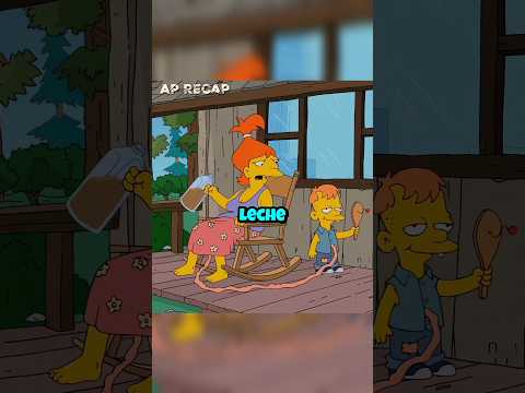 La historia de Cletus en Los Simpson #lossimpson