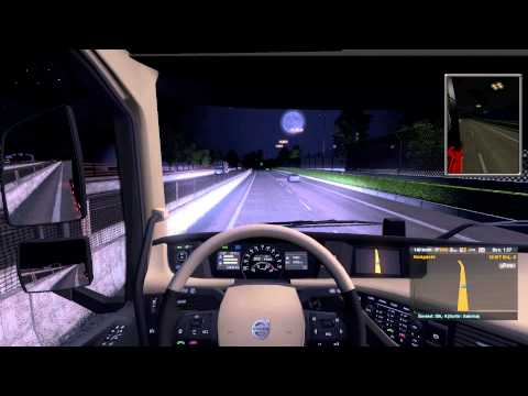 ETS 2 Verona - Milano Run Volvo FH16 750 Without tariler!