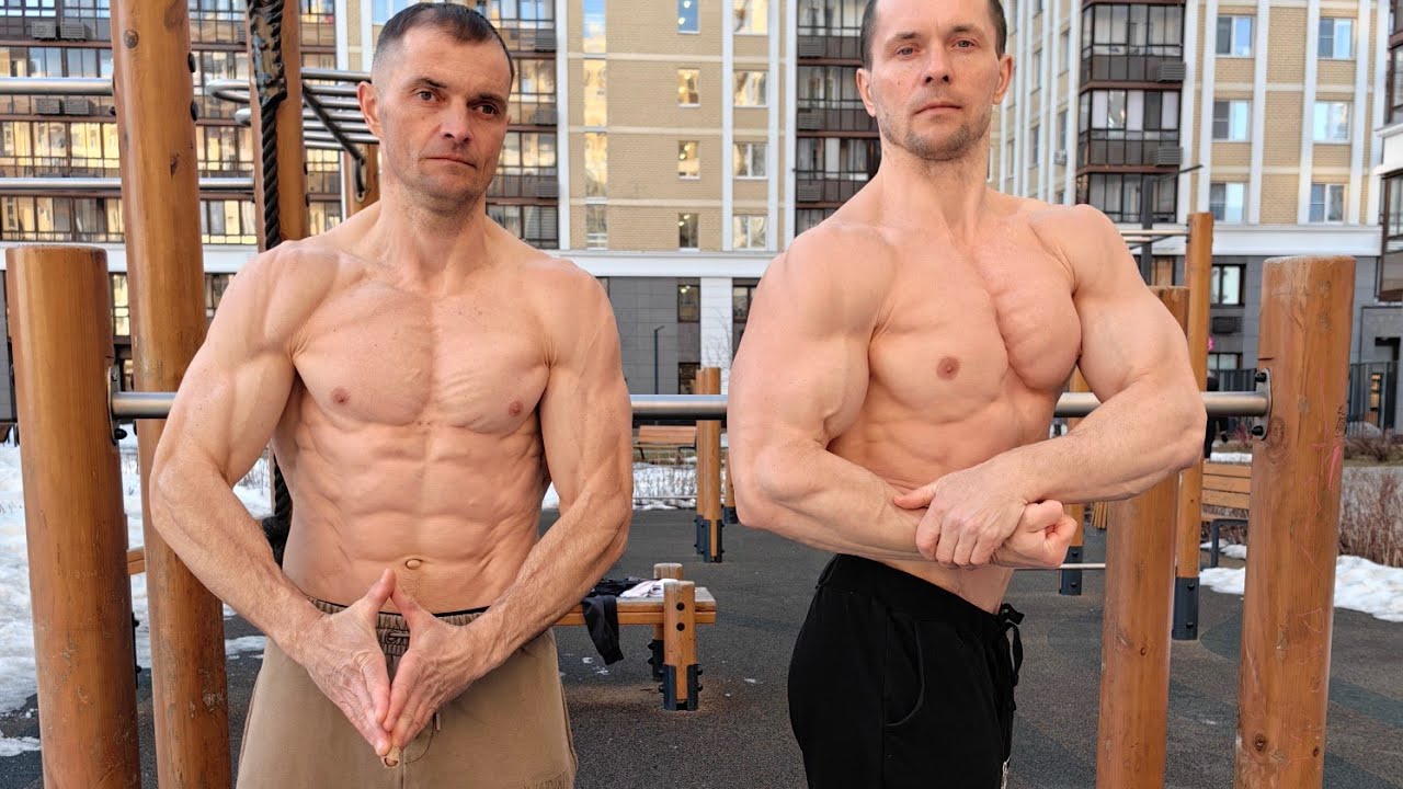 Тренировка на турниках "среднего" уровня. Шреддер + брат. Подтягивания и отжи?