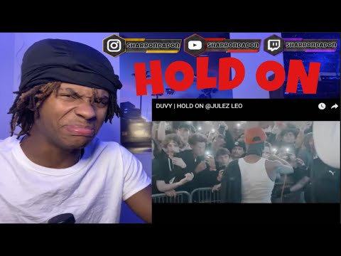 AMERICAN REACTS TO DUVY - HOLD ON || MOST CONSISTANT IN TORONTO 😤|| REACTION