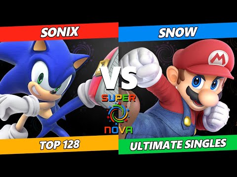 Supernova 2024 - Sonix (Sonic) Vs. Snow (Mario) Smash Ultimate Tournament