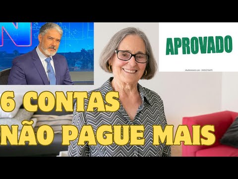 APROVADO: 6 CONTAS que idosos não precisam pagar NUNCA MAIS!