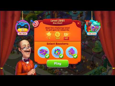 USE 2100 COIN - HomeScapes Level 2880 - 2881 | Gameplay Walkthrough