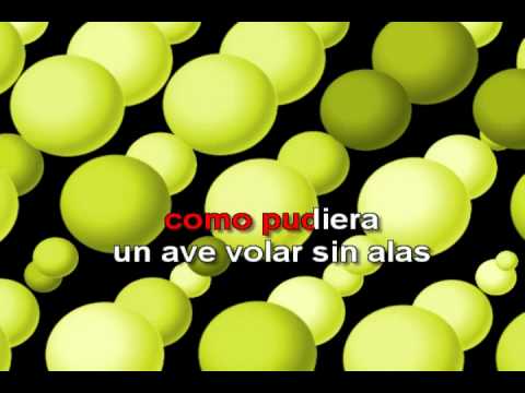 Vivir sin Aire (con letra) - Maná Karaoke