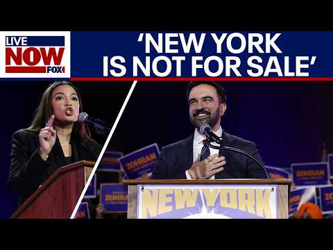 Video | Mamdani joins AOC and Bernie Sanders for ‘New York Is Not For Sale’ rally