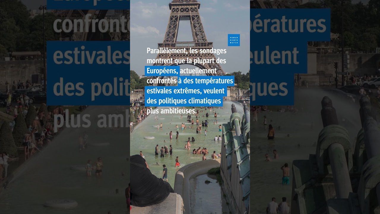UE : Renforcer les mesures faces à la crise climatique