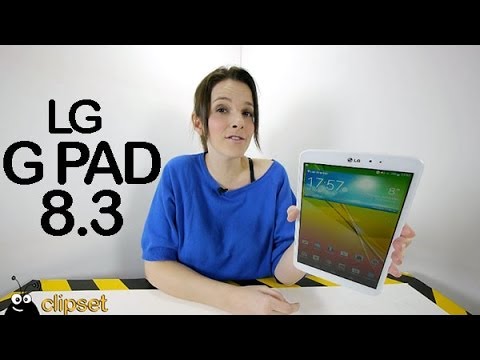 LG G Pad 8.3 review Videorama