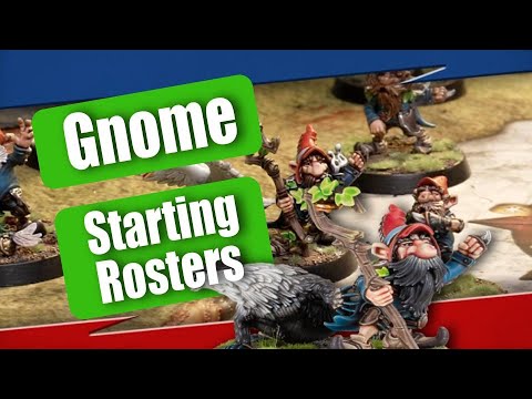 Gnome Team Starting Rosters - Blood Bowl 2020 (Bonehead Podcast)
