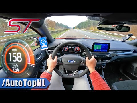 2021 FORD FOCUS ST MK4 | TOP SPEED on AUTOBAHN [NO SPEED LIMIT] by AutoTopNL