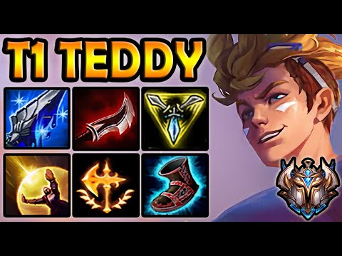 T1 Teddy Ezreal ADC vs Aphelios - Korea Ranked ✔️