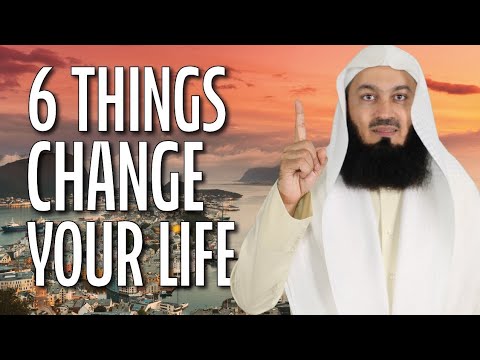 This 1 verse mentions 6 life changing things! - Mufti Menk