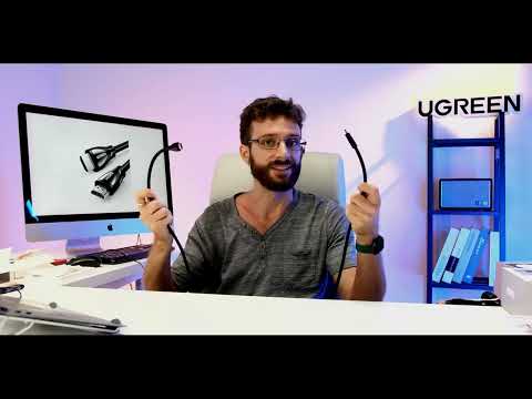 Кабель HDMI Ugreen HD140 2.1 1.5 м 8K 60Hz 48 Гбит/с нейлоновая оплетка Черный - фото 3 - id-p1922081143