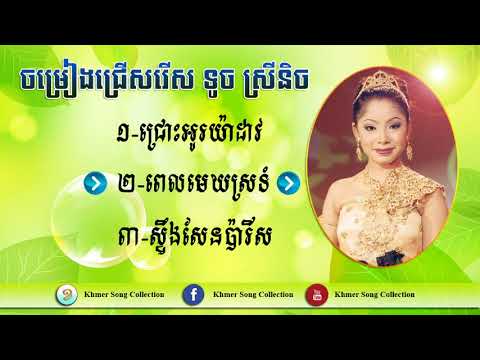 Touch Sreynich Collection ទូច ស្រីនិច Khmer Old Song