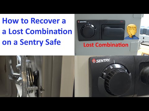 Sentry Safe Lost Combination Recovery