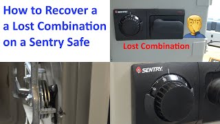 (554) How to Recover a Lost Combination on a Sentry Safe Model 1250